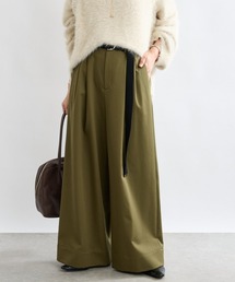 RIVE DROITE | 【抜け感】タックチノワイドパンツ(チノパンツ)