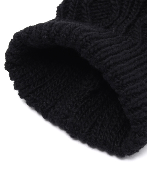 URBAN RESEARCH(アーバンリサーチ)の「UR jujube ポンポンニットキャップ(ニットキャップ/ビーニー・レディース・ブラック/ブルー系その他/ライトグレー・FREE)」の7枚目の写真