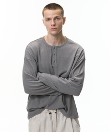 CORPUS TOKYO | オーバー フライス ヘンリーネック ロンT(Tシャツ/カットソー)