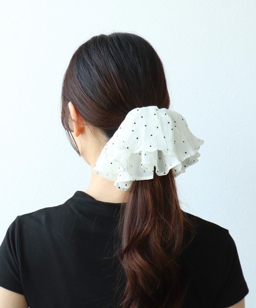 ドットシフォンハーフシュシュ（シュシュ）｜Three Four Time（スリー