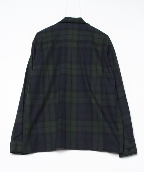 FARAH（ファーラー）の「FARAH Big Check Shirt Outer FR0502-M2001（その他アウター・メンズ・ブラック・MEDIUM/LARGE）」の2枚目の写真