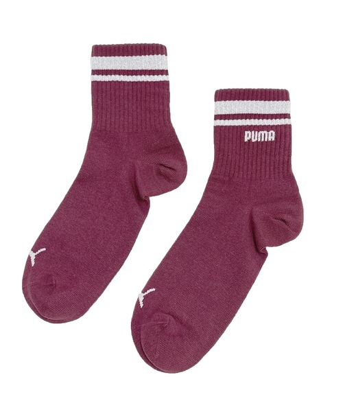 PUMA（プーマ）の「PUMA プーマ 靴下 消臭加工 つま先かかと補強 リブソックス 3足セット 3P（ソックス/靴下・レディース・マルチ・23-25cm）」の3枚目の写真