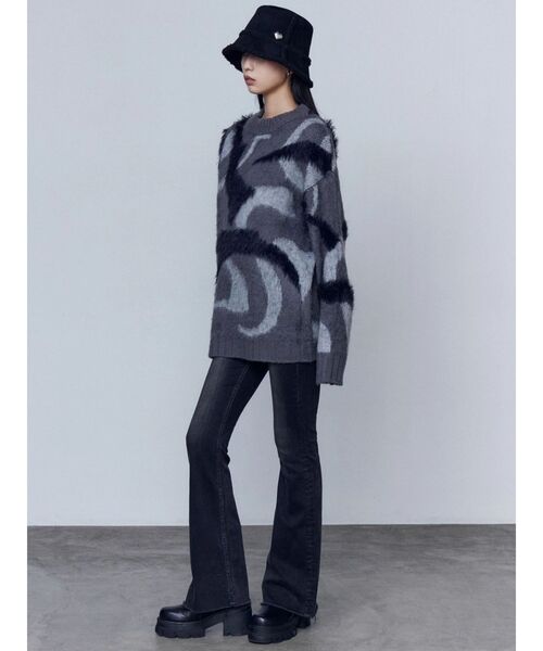 EMODA（エモダ）の「フェイクシャーリングバケットハット（ハット・レディース・ブラウン/ブラック・FREE）」の12枚目の写真