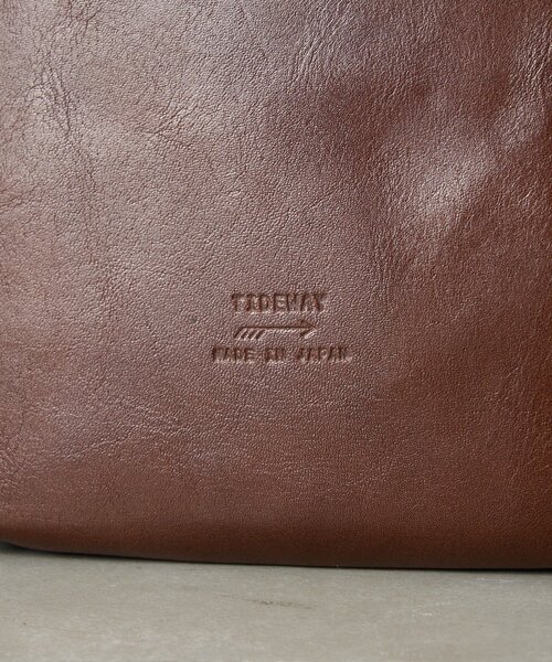 BIRTHDAY BAR（バースデイバー）の「LIGHT LEATHER SHOULDER 軽量本革ショルダーバッグ（ショルダーバッグ・レディース・ダークブラウン/キャメル/ブラック・0）」の18枚目の写真