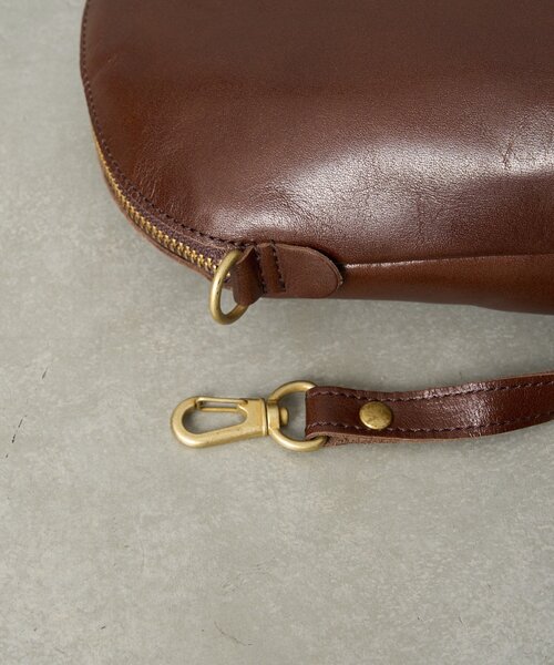 BIRTHDAY BAR（バースデイバー）の「LIGHT LEATHER SHOULDER 軽量本革ショルダーバッグ（ショルダーバッグ・レディース・ダークブラウン/キャメル/ブラック・0）」の20枚目の写真