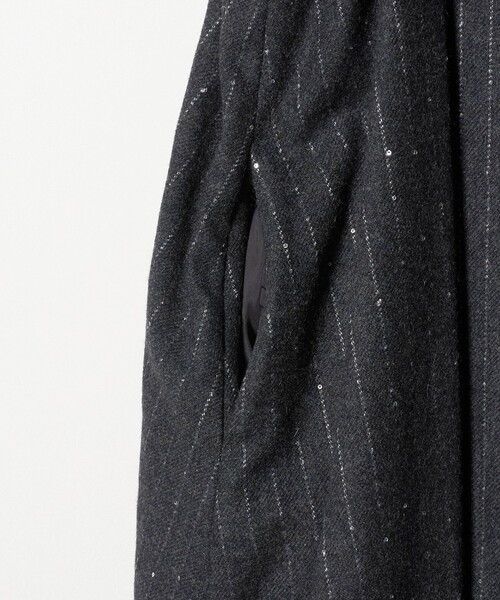 UNITED ARROWS（ユナイテッドアローズ）の「２WAY ストライプ ワンピース（ワンピース・レディース・ダークグレー・FREE）」の15枚目の写真