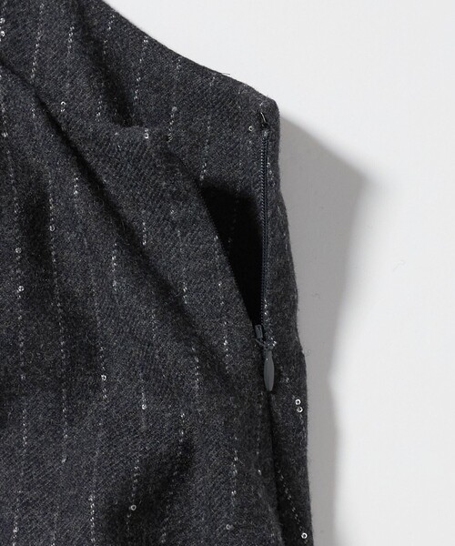 UNITED ARROWS（ユナイテッドアローズ）の「２WAY ストライプ ワンピース（ワンピース・レディース・ダークグレー・FREE）」の16枚目の写真