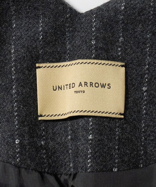 UNITED ARROWS（ユナイテッドアローズ）の「２WAY ストライプ ワンピース（ワンピース・レディース・ダークグレー・FREE）」の19枚目の写真