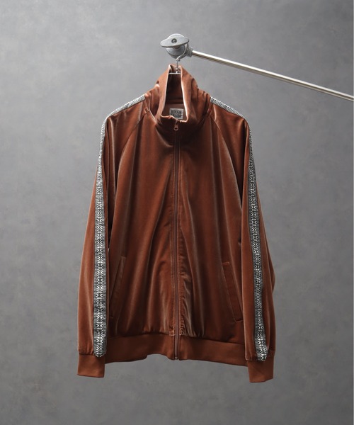 モードサイドライン ベロアトラックジャケット（ブルゾン）｜Art re A