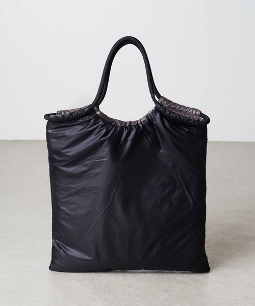 PAPILLONNER（パピヨネ）の「軽量/リバーシブルパフィートート（ショルダーバッグ・レディース・カーキ/チャコールグレー・FREE）」の20枚目の写真