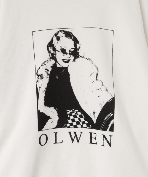 LOWRYS FARM（ローリーズファーム）の「フォトウラケプルオーバー　601899（スウェット・キッズ・ブラック/アイボリー/ブルー・130cm/110cm/150cm）」の21枚目の写真