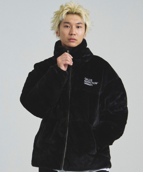 GALLIS ADDICTION（ガリスアディクション）の「GA FUR PUFF-JACKET（その他アウター・メンズ・ブラック/ホワイト・XL/L/M）」の20枚目の写真