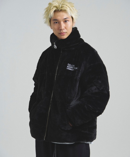 GALLIS ADDICTION（ガリスアディクション）の「GA FUR PUFF-JACKET（その他アウター・メンズ・ブラック/ホワイト・XL/L/M）」の21枚目の写真