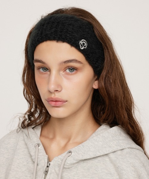 SLY（スライ）の「FLUFFY HAIR BAND フラッフィー ヘアバンド 秋服 冬服（ヘアバンド・レディース・ブラック/杢グレー・FREE）」の2枚目の写真