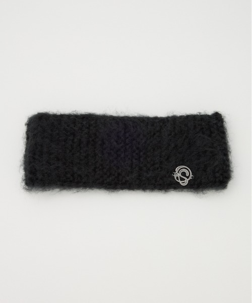 SLY（スライ）の「FLUFFY HAIR BAND フラッフィー ヘアバンド 秋服 冬服（ヘアバンド・レディース・ブラック/杢グレー・FREE）」の3枚目の写真