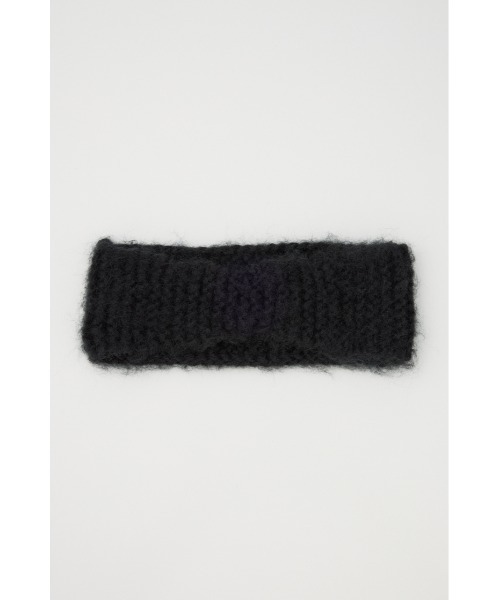 SLY（スライ）の「FLUFFY HAIR BAND フラッフィー ヘアバンド 秋服 冬服（ヘアバンド・レディース・ブラック/杢グレー・FREE）」の4枚目の写真