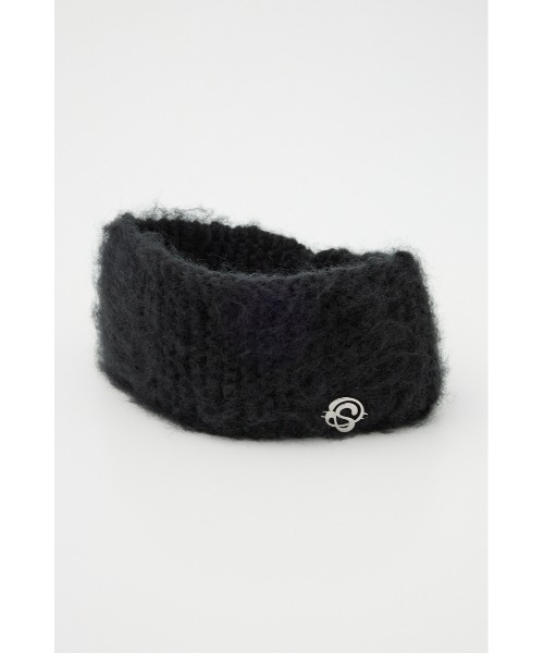SLY（スライ）の「FLUFFY HAIR BAND フラッフィー ヘアバンド 秋服 冬服（ヘアバンド・レディース・ブラック/杢グレー・FREE）」の7枚目の写真