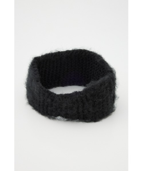 SLY（スライ）の「FLUFFY HAIR BAND フラッフィー ヘアバンド 秋服 冬服（ヘアバンド・レディース・ブラック/杢グレー・FREE）」の8枚目の写真