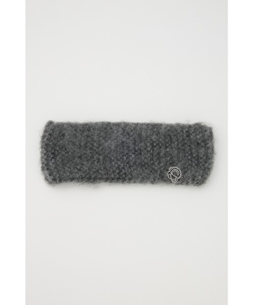 SLY（スライ）の「FLUFFY HAIR BAND フラッフィー ヘアバンド 秋服 冬服（ヘアバンド・レディース・ブラック/杢グレー・FREE）」の9枚目の写真