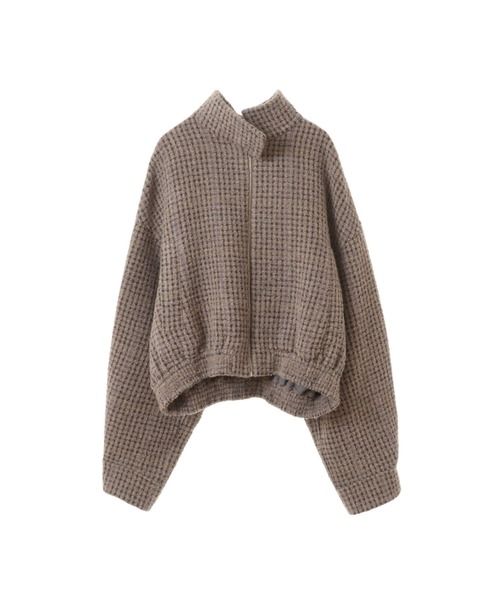 CURRENTAGE（カレンテージ）の「CURRENTAGE/Coated Tweed Harrington