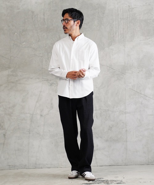 jiggys shop（ジギーズショップ）の「レギュラーカラー オックスフォードシャツ（シャツ/ブラウス・メンズ・ブルー/ホワイト・MEDIUM/LARGE/X-LARGE）」の16枚目の写真