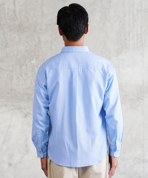 jiggys shop（ジギーズショップ）の「レギュラーカラー オックスフォードシャツ（シャツ/ブラウス・メンズ・ブルー/ホワイト・MEDIUM/LARGE/X-LARGE）」の12枚目の写真