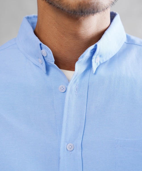 jiggys shop（ジギーズショップ）の「レギュラーカラー オックスフォードシャツ（シャツ/ブラウス・メンズ・ブルー/ホワイト・MEDIUM/LARGE/X-LARGE）」の14枚目の写真