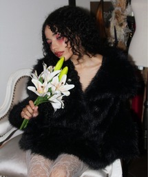 IMARI（イマリ）の「【 IMARI / イマリ 】 フェイクファー ジャケット #（ブルゾン）」