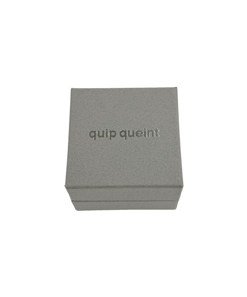 quip queint（クイップクエイント）の「【quip queint】pod pierce/ポッド ピアス（ピアス（両耳用）・レディース・シルバー・FREE）」の5枚目の写真