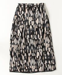 HARUYAMA（ハルヤマ）の「【WEB限定】パネル柄パイピングスカート FURRY（スカート）」