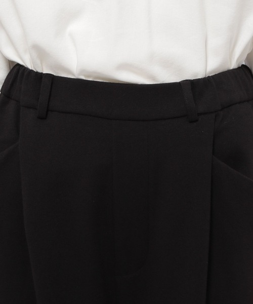 POLO BCS（ポロ ビーシーエス）の「【POLO BCS(ポロ・ビーシーエス)】タックイージーパンツ（スウェットパンツ・レディース・ブラック/ナチュラル/ブラウン/ブルー・FREE）」の17枚目の写真