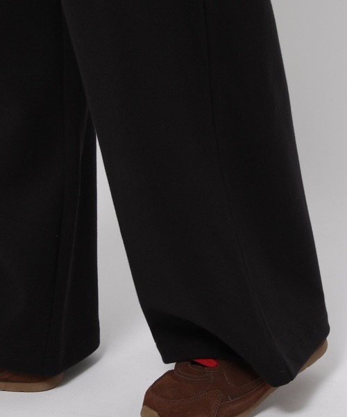 POLO BCS（ポロ ビーシーエス）の「【POLO BCS(ポロ・ビーシーエス)】タックイージーパンツ（スウェットパンツ・レディース・ブラック/ナチュラル/ブラウン/ブルー・FREE）」の19枚目の写真