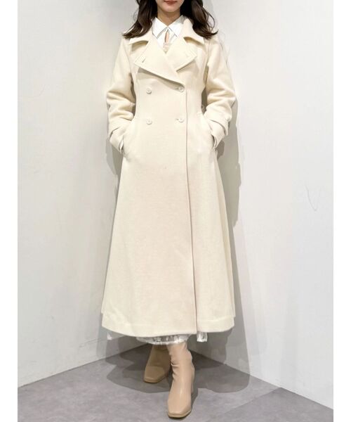 ウールスタンドカラーコート（その他アウター）｜MERCURYDUO