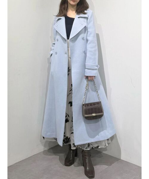 セール】ウールスタンドカラーコート（その他アウター）｜MERCURYDUO