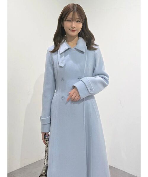セール】ウールスタンドカラーコート（その他アウター）｜MERCURYDUO