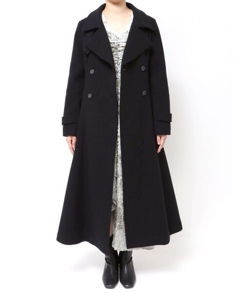 MERCURYDUO（マーキュリーデュオ）の「ウールスタンドカラーコート