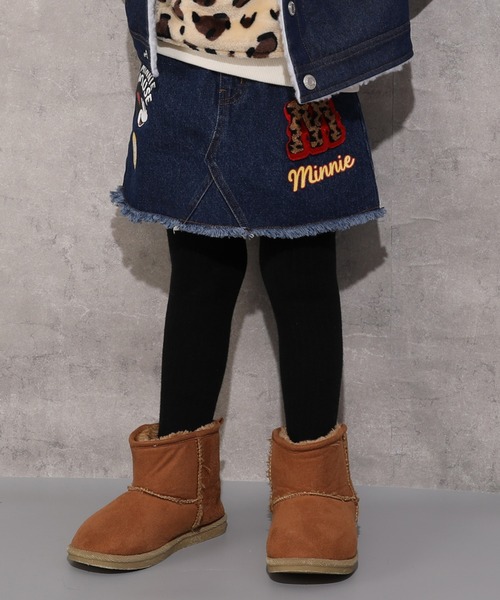 Disney(ディズニー)の「ディズニー ワッペンデニムスカート 1018K(デニムスカート・キッズ・ブラウン/ライトインディゴブルー・90cm/100cm/110cm/120cm/130cm/140cm)」の10枚目の写真