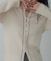 GALLEST | 【一部店舗限定】ポロ衿リブニット(ニット/セーター)