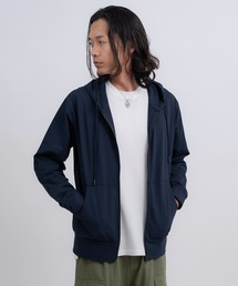 ストレッチ 天竺 ジャージ ジップパーカー