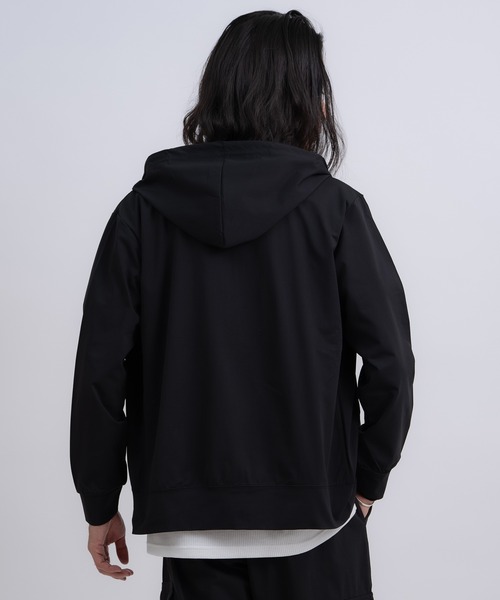 improves(インプローブス)の「ストレッチ 天竺 ジャージ ジップパーカー(パーカー・メンズ・杢グレー/ネイビー/ブラック・X-LARGE/LARGE/MEDIUM)」の6枚目の写真
