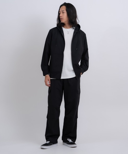 improves(インプローブス)の「ストレッチ 天竺 ジャージ ジップパーカー(パーカー・メンズ・杢グレー/ネイビー/ブラック・X-LARGE/LARGE/MEDIUM)」の7枚目の写真