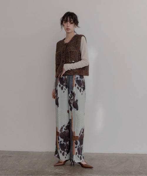 Eimee Law（エイミーロウ）の「ナイロンストレッチチュールインナー（Tシャツ/カットソー・レディース・ブラック/ライトベージュ/ミント・FREE）」の4枚目の写真