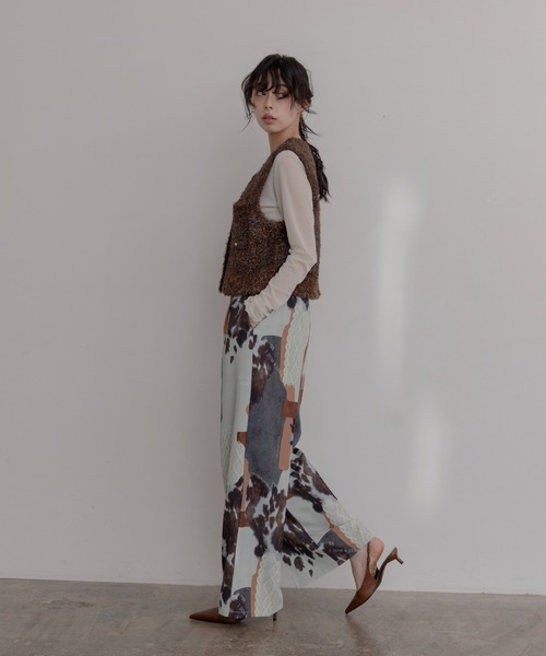 Eimee Law（エイミーロウ）の「ナイロンストレッチチュールインナー（Tシャツ/カットソー・レディース・ブラック/ライトベージュ/ミント・FREE）」の5枚目の写真