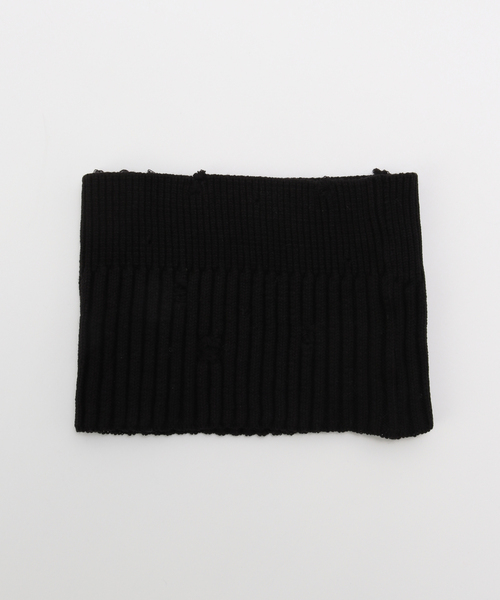 plage(プラージュ)の「TANC TOKYO / タンクトウキョウ DAMAGE KNIT 7G WARMER ビスチェ(その他トップス・レディース・ブラック・FREE)」の2枚目の写真