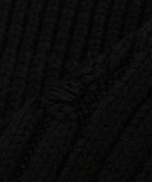 plage(プラージュ)の「TANC TOKYO / タンクトウキョウ DAMAGE KNIT 7G WARMER ビスチェ(その他トップス・レディース・ブラック・FREE)」の4枚目の写真