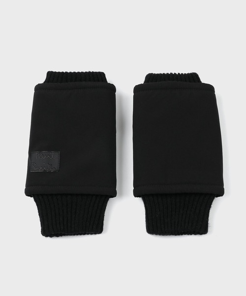 Paul Smith(ポールスミス)の「“Cropped Logo” フィンガーレス グローブ【250755 FLNP】(手袋・メンズ・ブラック・FREE)」の1枚目の写真