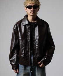 CIAO（チャオ）の「CIAO PU ブルゾン（ミリタリージャケット）」