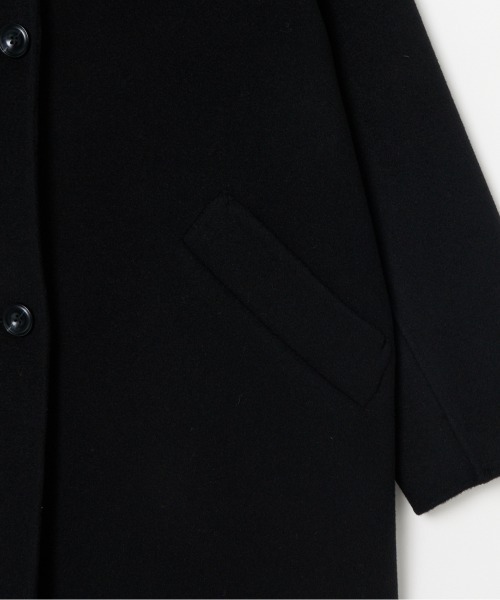 HELIOPOLE（エリオポール）の「DOUBLE FACE HOODIE COAT（その他アウター・レディース・アイボリー/ブラック・36/38）」の11枚目の写真