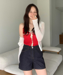 ESSENTIAL DENIM SHORTS INDIGO