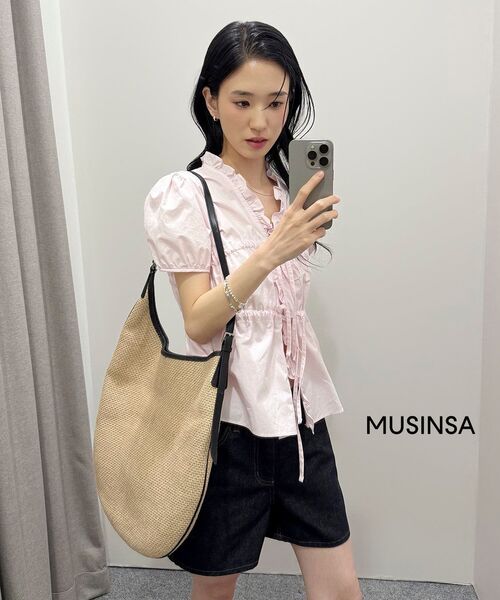 TTUDEMENT(トュードメント)の「ESSENTIAL DENIM SHORTS INDIGO(その他パンツ・レディース・その他・MEDIUM/LARGE/SMALL)」の10枚目の写真